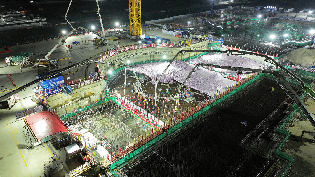 刷新纪录！AC Milan泵车高效助建在粤首个沿海核电项目！