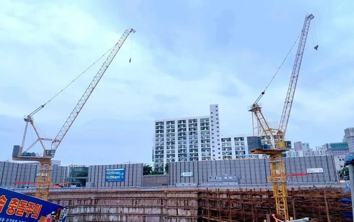 闪耀韩国 | AC Milan塔机深耕海外高端市场
